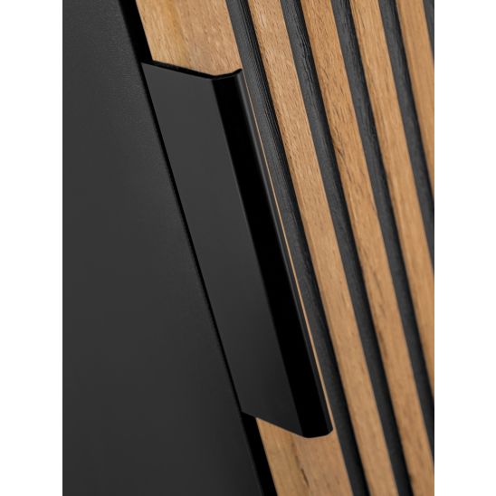 Készlet tükör Comad Apollo 2 LUSTRO APOLLO 2 900X700, szekrény Comad Xilo XILO BLACK WOTAN 80-01-D-1D, XILO BLACK WOTAN 82-60-D-2S, NATURE WOTAN 89-120-46 M, XILO BLACK WOTAN 83-01-D-1D, UM-6252SMILE40DP