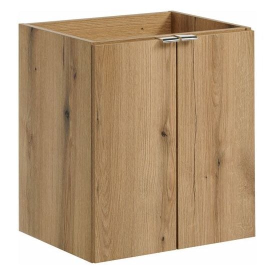 Készlet szekrény Comad Nova Oak NOVA OAK A 82-50-2D, mosdótál Comad Gaja UN-GAJA35-SW 78570A(35), NOVA WHITE 89-50