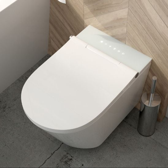 Készlet bidéfunkciós WC Oltens SmartFrisk 42038000, beépíthető keret Oltens Triberg 50001000, 59019000