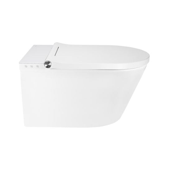 Készlet bidéfunkciós WC Oltens SmartFrisk 42038000, beépíthető keret Oltens Triberg 50001000, 59019000