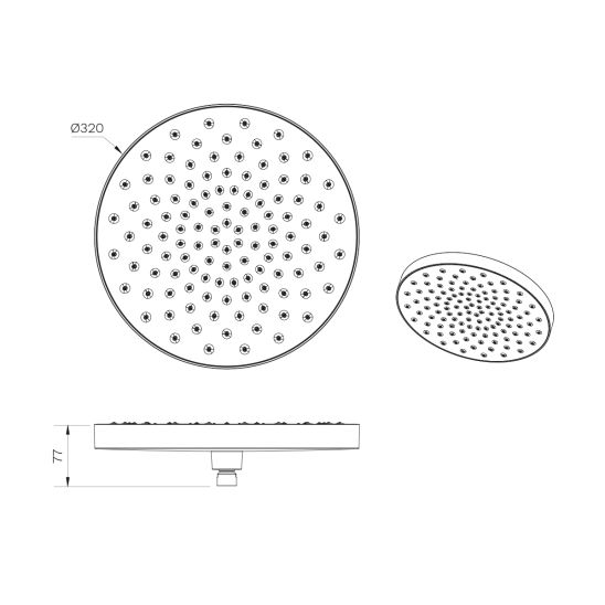 Készlet fejzuhany Ksuro 01 16000030, zuhanycsaptelep Ksuro 01 12000030, 16002030