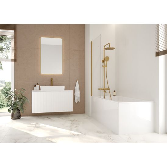 Készlet zuhany készlet Oltens Vatten 36505810, kifolyócső csaptelep Oltens Numa 39106810