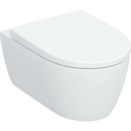 Készlet WC csésze lassú záródású ülőkével Geberit iCon 503.046.00.1, beépíthető keret Geberit Duofix 111.320.00.6, 111.815.00.1, 156.050.00.1