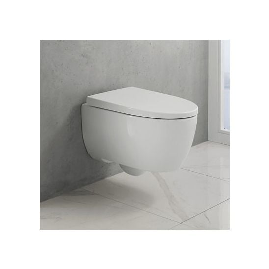 Készlet WC csésze lassú záródású ülőkével Geberit iCon 503.046.00.1, beépíthető keret Geberit Duofix 111.320.00.6, 111.815.00.1, 156.050.00.1