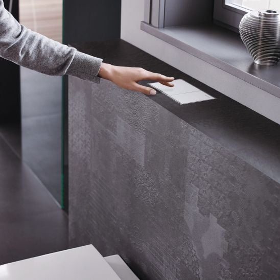 Készlet WC csésze lassú záródású ülőkével Geberit Acanto 502.774.00.8, beépíthető keret Geberit Duofix 111.003.00.2, 111.815.00.1, 156.050.00.1