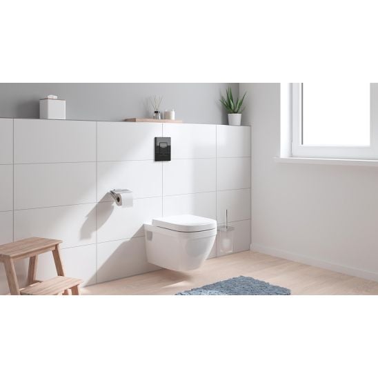 Készlet beépíthető keret Grohe Solido 38971000, öblítő gomb Grohe Even 38966KV0