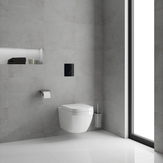Készlet beépíthető keret Grohe Solido 38971000, öblítő gomb Grohe Even 38966KV0