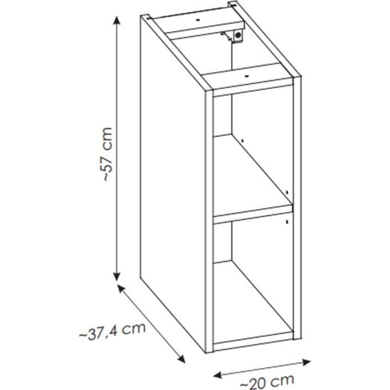 Készlet szekrény Comad Nova Cashmere NOVA CASHMERE 82-60-2S, mosdótál Comad Beyond BEYOND 5 WHITE ( E-6564 ), NOVA OAK 81-20-39, NOVA OAK A 89-80