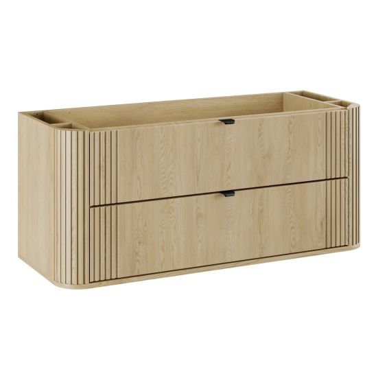 Készlet szekrény Comad Ovalia Cremona OVALIA CREMONA 82-120-46-2S, mosdótál Comad Pure PURE WHITE GLOSS UM 120-46, OVALIA CREMONA 80-40-1D