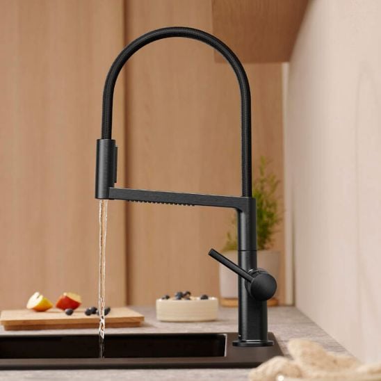 Készlet konyhai csaptelep Hansgrohe Talis Select M54 PowderSpray 72861340, folyadékadagoló Hansgrohe A41 40438340