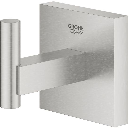Készlet törölközőtartó Grohe Start Cube 40961DC0, ragasztó Grohe QuickGlue 41127000