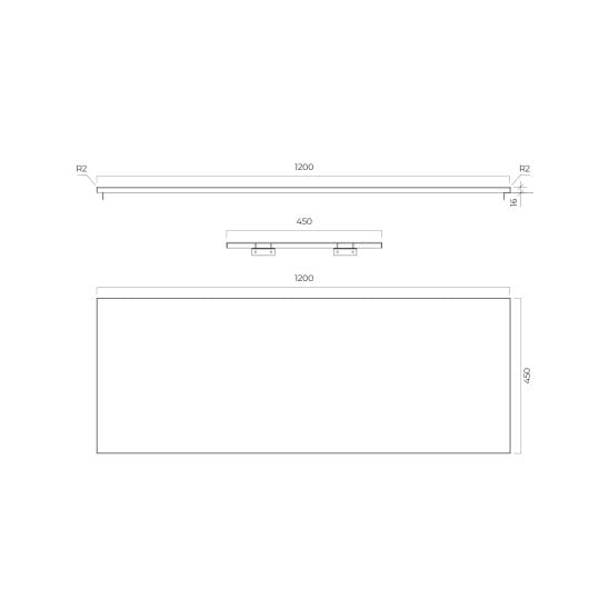 Készlet szekrény Oltens Lun 60035900, szekrény feletti pult Oltens Lun 63027300