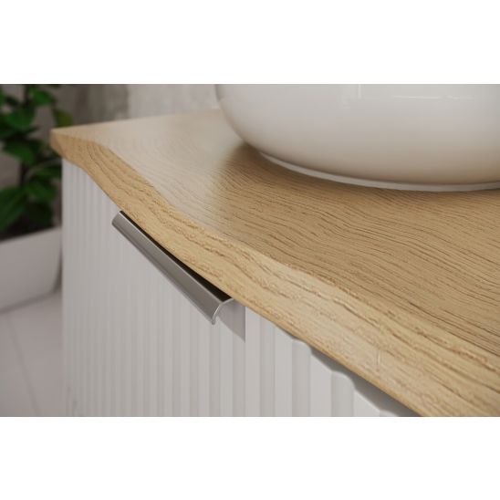 Készlet szekrény Comad Dalia Cashmere DALIA CASHMERE 82-80-46-2S, szekrény feletti pult Comad Nature Cremona NATURE CREMONA 89-120-46 M, DALIA CASHMERE 81-40-1DK