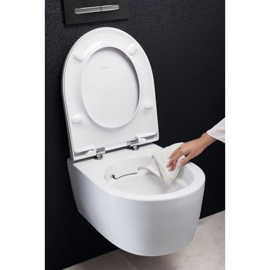 Készlet WC csésze Geberit iCon 503.232.00.1, beépíthető keret Geberit Duofix 111.320.00.6, 111.815.00.1, 156.050.00.1