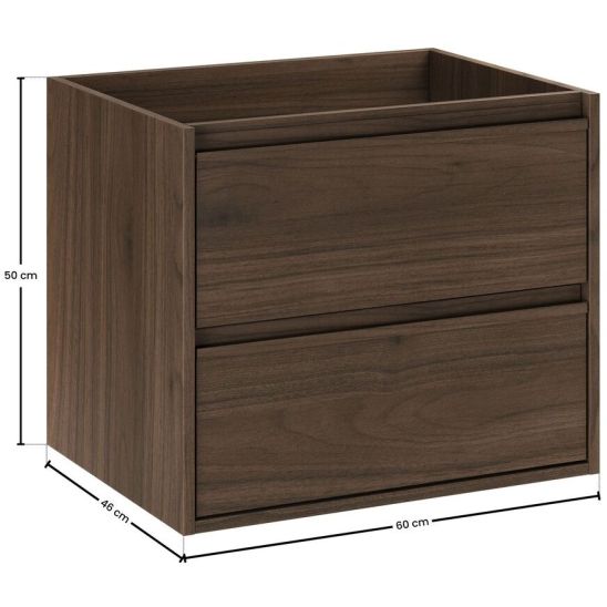 Készlet szekrény Comad Viola VIOLA VILLA 82-60-46-2S, mosdótál Comad Domi UN-DOMI-MB 78249MB, VILLA 89-60-46 L