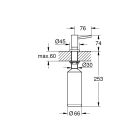 Készlet konyhai csaptelep Grohe Zedra 32294DC2, gránit mosogató Grohe K700 31654AP0, 40535DC0