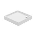 Set zuhanykabin Cersanit Arteco S157-010, négyzet alakú zuhanytálca Cersanit Tako S204-012