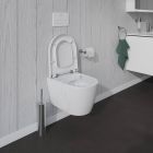 Készlet WC csésze Duravit ME by Starck 2530090000, WC ülőke Duravit ME by Starck 0020190000