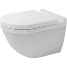 Készlet WC csésze lassú záródású ülőkével Duravit Starck 3 45270900A1, beépíthető keret Duravit DuraSystem WD1029000000, WD5009031000