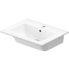 Készlet szekrény Duravit L-Cube LC624002222, mosdótál Duravit ME by Starck 2336630000