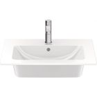 Készlet szekrény Duravit L-Cube LC624002222, mosdótál Duravit ME by Starck 2336630000