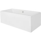 Készlet egyenes kád Besco Quadro #WAQ-170-PK, kád burkolat Besco Quadro #OAQ-170-PK