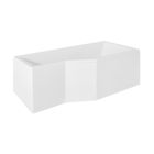Készlet sarokkád Besco Integra #WAI-150-PL, kád burkolat Besco Integra #OAI-150-NS