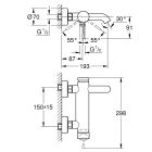 Készlet kád és zuhany csaptelep Grohe Essence 33624DC1, zuhanyfej Grohe Rainshower 26574DC0, 27074DC0, 28362DC0