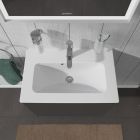 Készlet szekrény Duravit Brioso BR411002222, mosdótál Duravit ME by Starck 2342630000