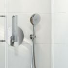Készlet zuhanyfej Oltens Saxan EasyClick 37100100, zuhanyrúd Oltens Alling 37300100, 37201100