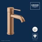 Készlet mosdócsaptelep Grohe Essence 23590DL1, mosdó dugó Grohe 65807DL0