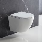 Készlet beépíthető keret Geberit Duofix 111.170.00.2, WC csésze lassú záródású ülőkével Omnires Ottawa OTTAWAMWBP