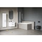Készlet egyenes kád Ravak Chrome C741300000, kád szifon Ravak X01377, GPX2240016