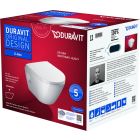 Készlet beépíthető keret Duravit DuraSystem WD1011000000, WC csésze lassú záródású ülőkével Duravit D-Neo 45870900A1, WD5001031000