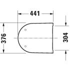 Készlet beépíthető keret Duravit DuraSystem WD1011000000, WC csésze lassú záródású ülőkével Duravit D-Neo 45870900A1, WD5001031000