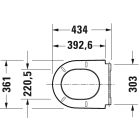 Készlet beépíthető keret Duravit DuraSystem WD1011000000, WC csésze lassú záródású ülőkével Duravit D-Neo 45870900A1, WD5001031000