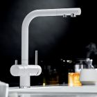 Készlet gránit mosogató Blanco Pleon 9 523061, konyhai csaptelep Blanco Fontas II 523134