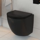 Készlet WC csésze Oltens Hamnes 42513300, WC ülőke Oltens Hamnes 45100300