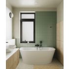 Készlet kád és zuhany csaptelep Hagser Ulva HGR12000034, zuhanyfej Hagser Emma HGR18000037, HGR31000037, HGR25000037