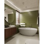 Készlet kád és zuhany csaptelep Hagser Ulva HGR50000034, zuhanyfej Hagser Lea HGR80000037, HGR15000037, HGR90000037