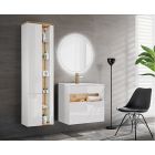 Készlet szekrény Comad Bahama White BAHAMAWHITE820FSC, mosdótál Comad Sky SKY 60/DP-8099