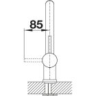 Készlet gránit mosogató Blanco Etagon 500-U 527754, konyhai csaptelep Blanco Linus 526683, 207423