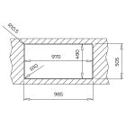 Készlet acél mosogató szifonnal Teka Brooklyn 115100023, konyhai csaptelep Teka Brooklyn 116030056