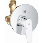 Készlet kád és zuhany csaptelep Grohe Start Flow 29117000, fejzuhany Grohe Vitalio Comfort 26695000, 27851000, 26962001, 26397001, 28741002