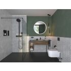 Készlet WC csésze Hansgrohe EluPura S 62024450, WC ülőke Hansgrohe EluPura Original S 60148450