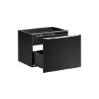 Készlet szekrény Comad Santa Fe Black SANTA FE BLACK 82-60-B-2S, mosdótál Comad Domi UN-DOMI-MW 78249MW, SANTA FE BLACK 89-60-B