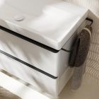 Készlet szekrény Hansgrohe Xelu Q 54027670, mosdótál Hansgrohe Xelu Q 61032450