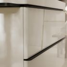 Készlet szekrény Hansgrohe Xelu Q 54027670, mosdótál Hansgrohe Xelu Q 61032450