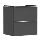 Készlet szekrény Hansgrohe Xelu Q 54024700, mosdótál Hansgrohe Xelu Q 61017450