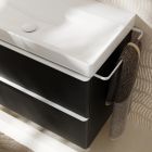 Készlet szekrény Hansgrohe Xelu Q 54024700, mosdótál Hansgrohe Xelu Q 61017450